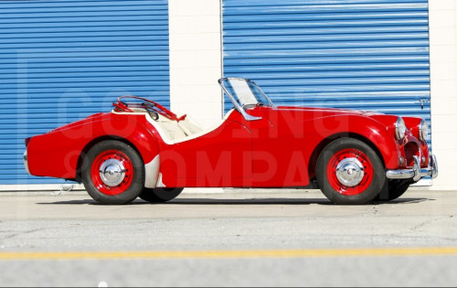 ☆ブリキ☆1950年代、BANDAI TRIUMPH TR3 レッド ☆ブリキ☆1950年代、BANDAI TRIUMPH TR3 レッド Triumph Tr3